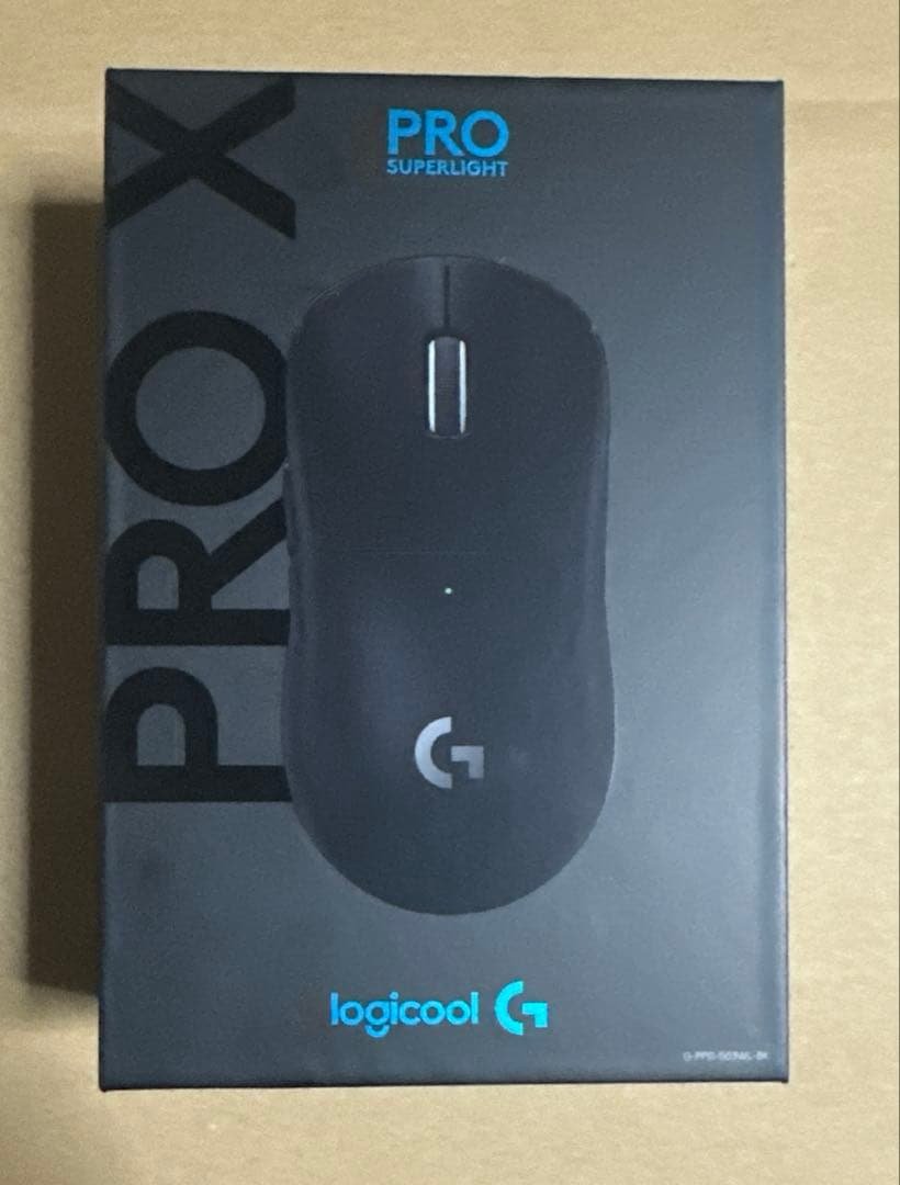 【新品未開封】logicool gprox superlight ブラック