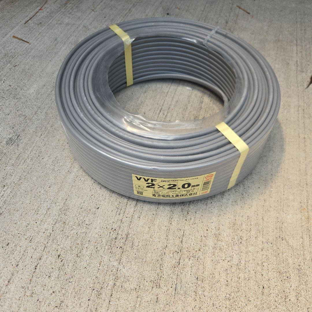 VVF ケーブル　2.0-2C 100m
