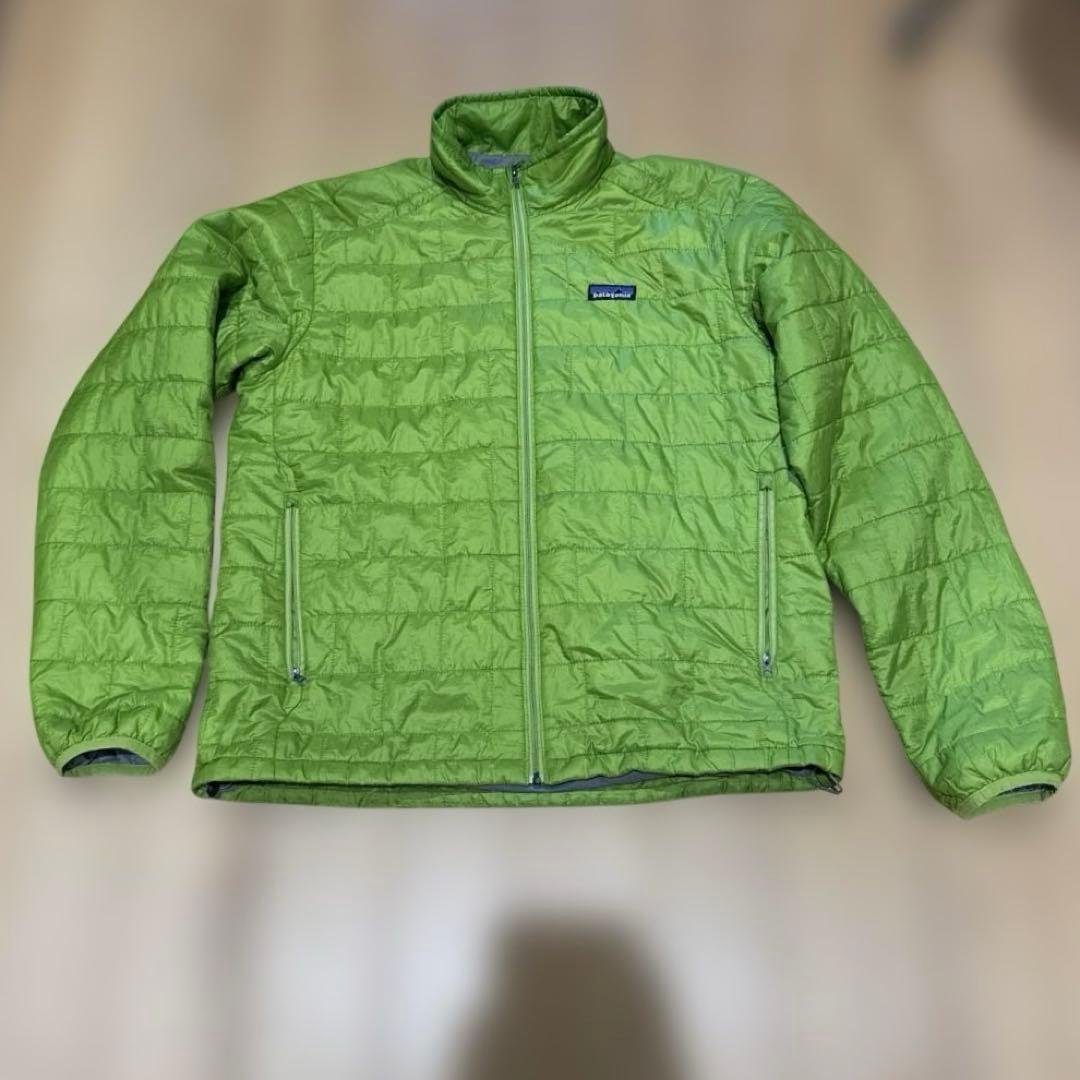 希少　パタゴニア　ナノパフ　ゲッコーグリーン　プリマロフト