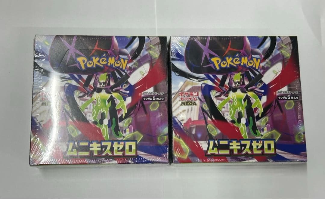 ポケモンカードゲーム ムニキスゼロ 新品未開封 BOX シュリンク付き