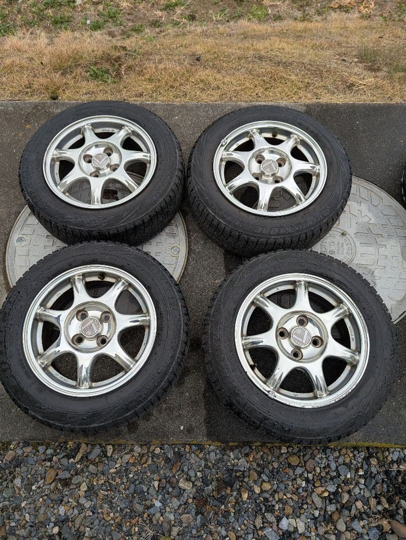 【発送可能】NAロードスター 純正 14in 6J +45 4本セット