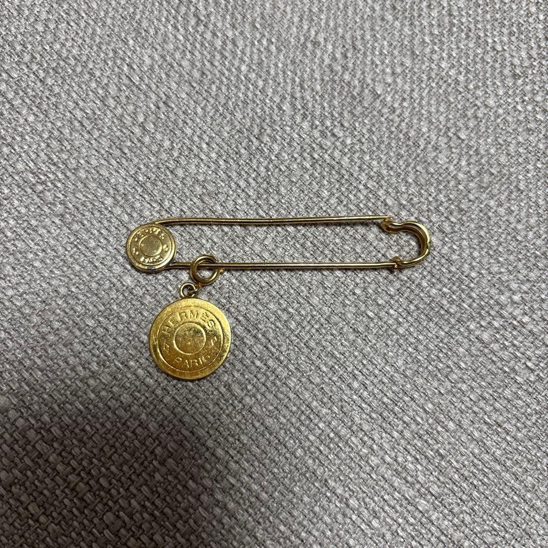 HERMES エルメス ブローチ セリエ ピンブローチ　 セリエ２つタイプ