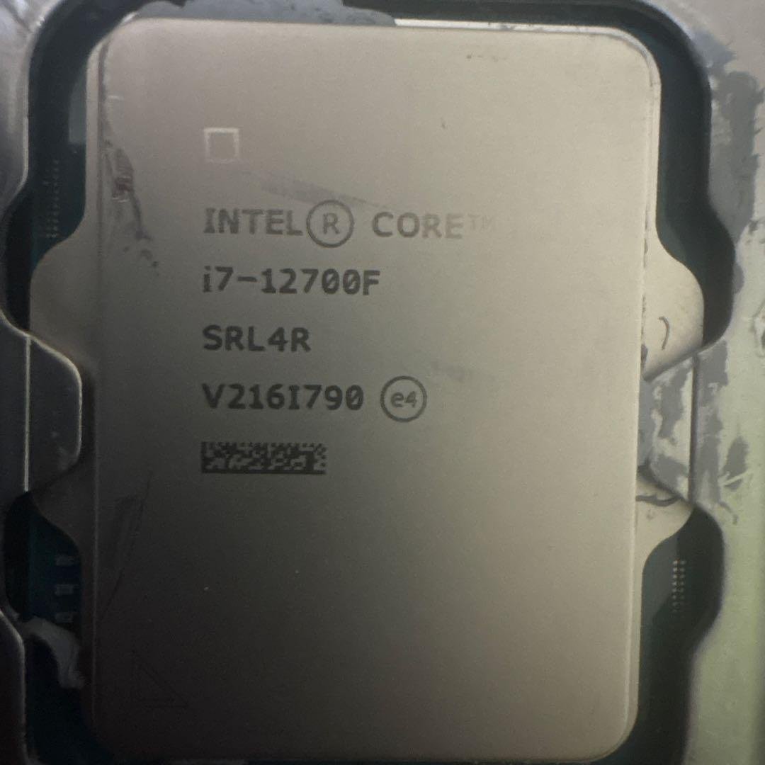 CPU Intel Core i7-12700F CPU