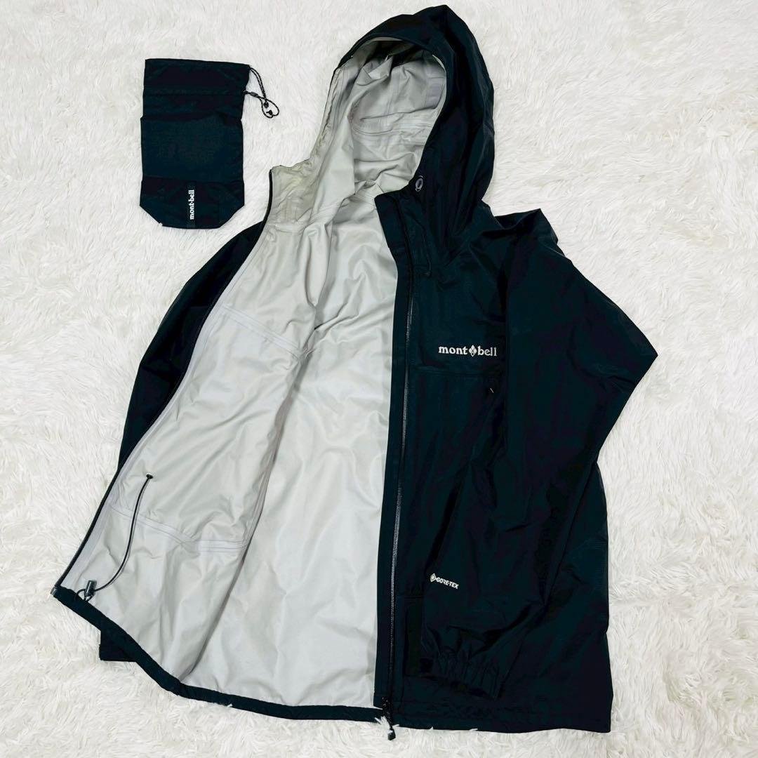 モンベル レインダンサージャケット M GORETEX　ブラック 廃盤品