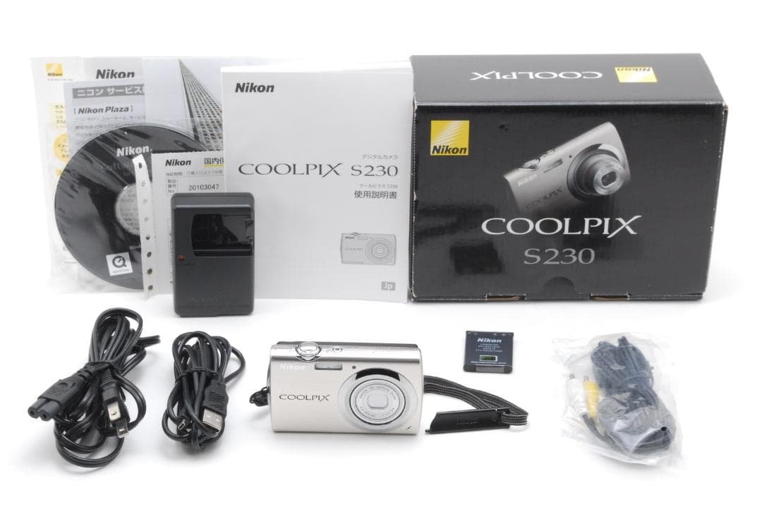 【美品】ニコン Nikon COOLPIX S230 コンパクトデジタルカメラ