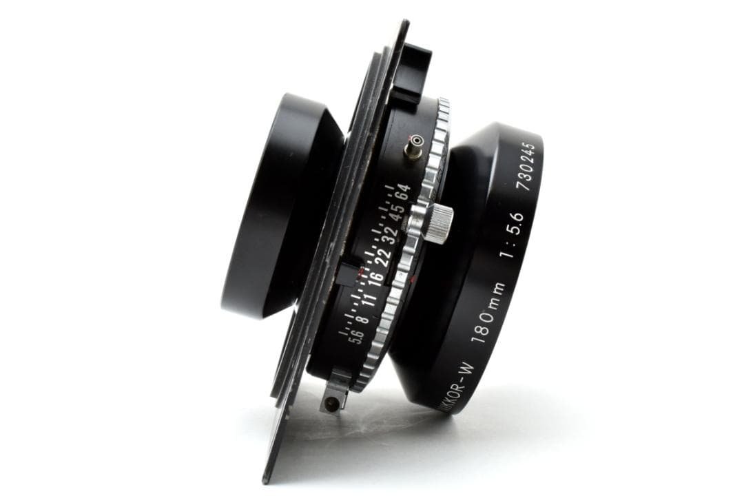 【希少美品】Nikon NIKKOR-W 180mm F5.6 TOYOボード付