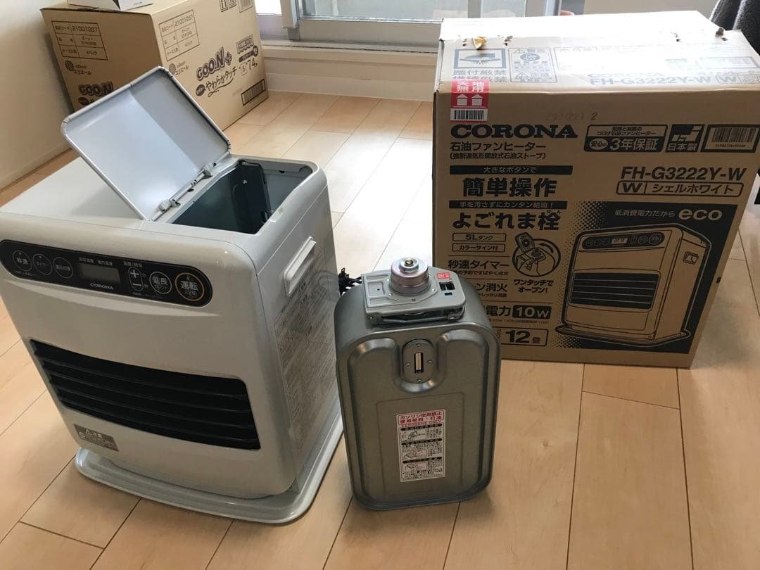 CORONA 石油ファンヒーター FH-G3222Y-W