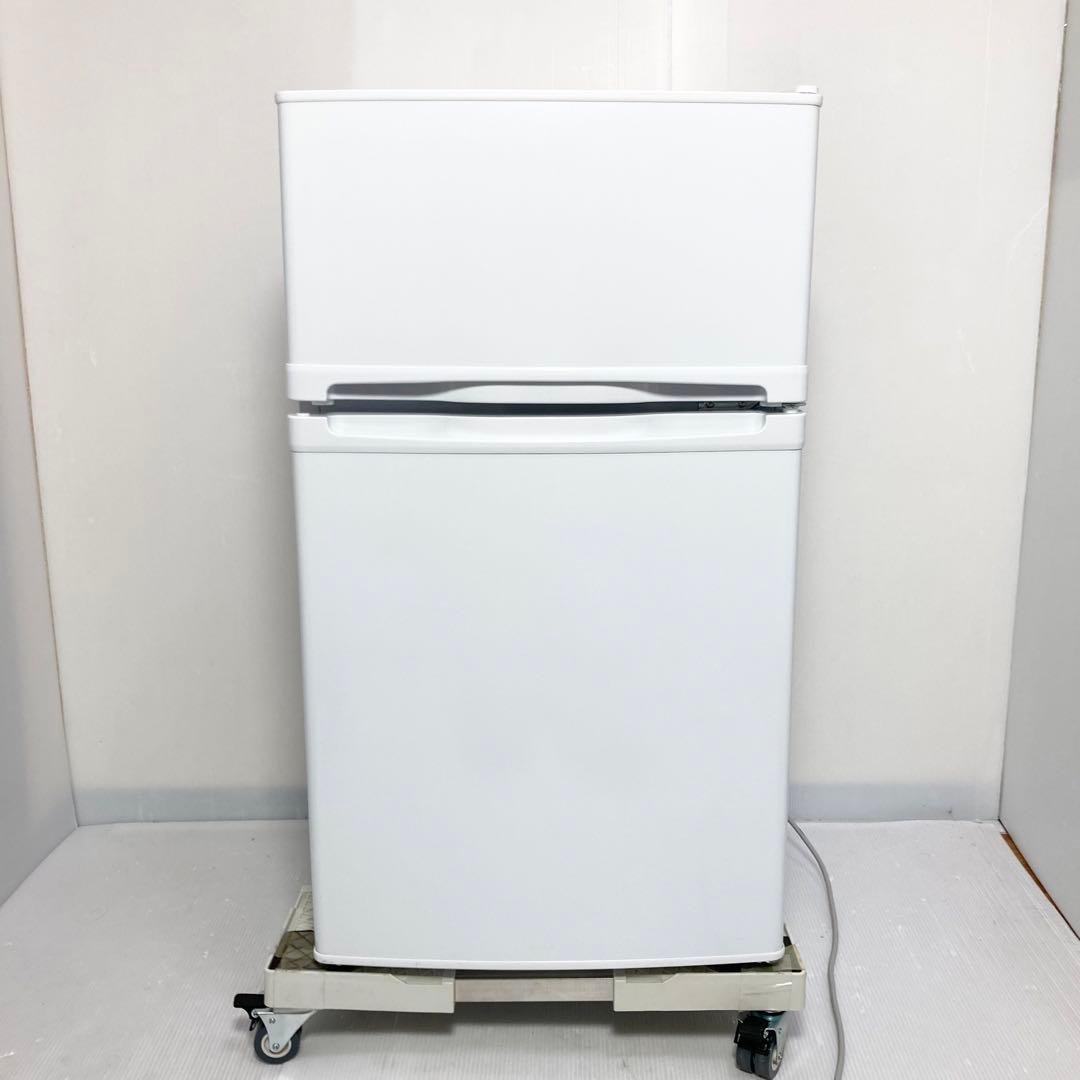 極美品 マクスゼン 冷凍冷蔵庫 JR085HM01WH 2023年製 85L