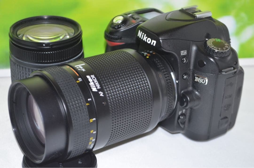 Nikon D80☆スマホに転送OK☆色鮮やか一味違う一眼レフ☆