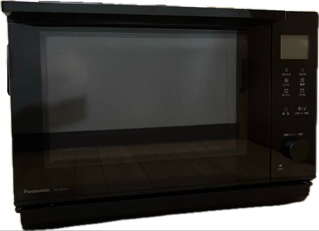 保証付　パナソニック　NE-MS4A-K　オーブンレンジ　ブラック