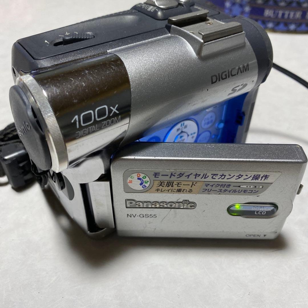 Panasonic miniDVビデオカメラ NV-GS55K-S ⑦