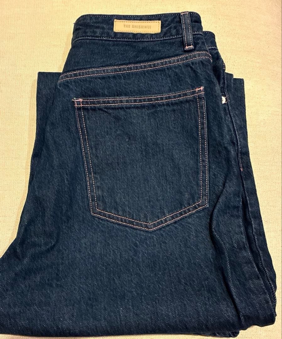 SHISHIKUI Daco INDIGO PINKSTITCH 36 シシクイ