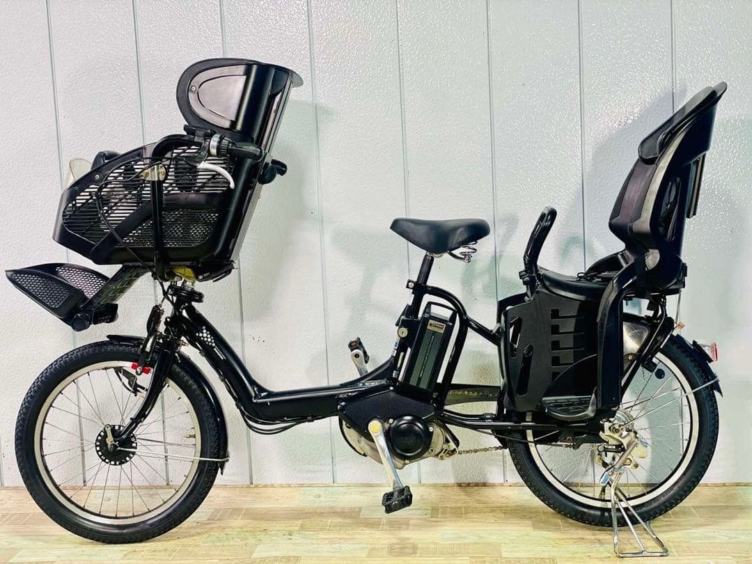 3020ブリヂストン12.8アンペア3人乗り対応子供乗せ　電動アシスト自転車