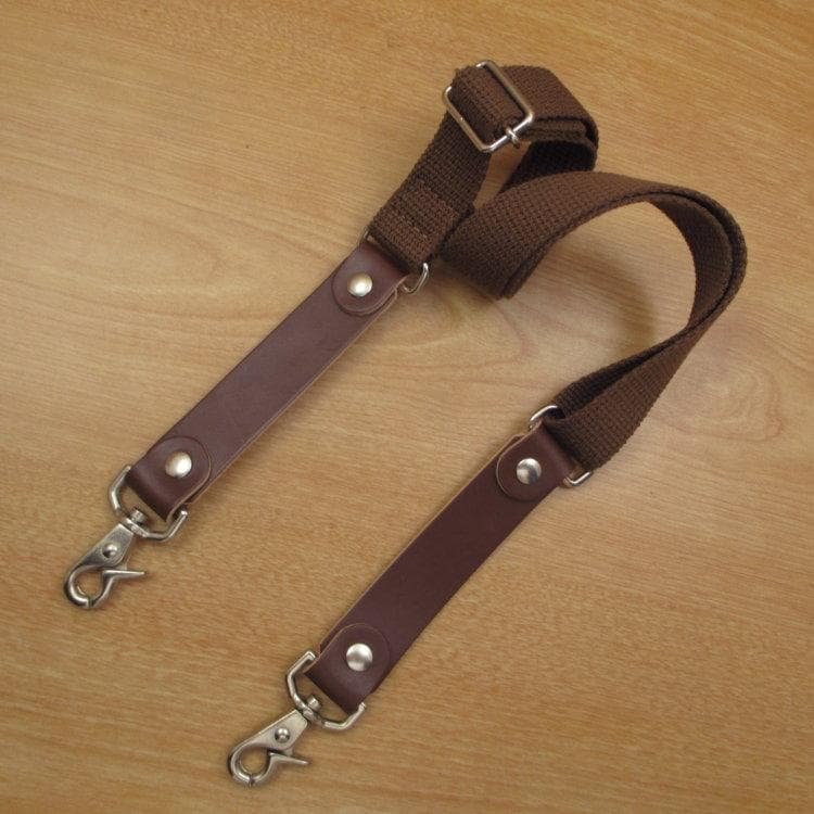 ブラウン＆カラフル　８丁差し　本革シザーケース　SCA-143/CBC