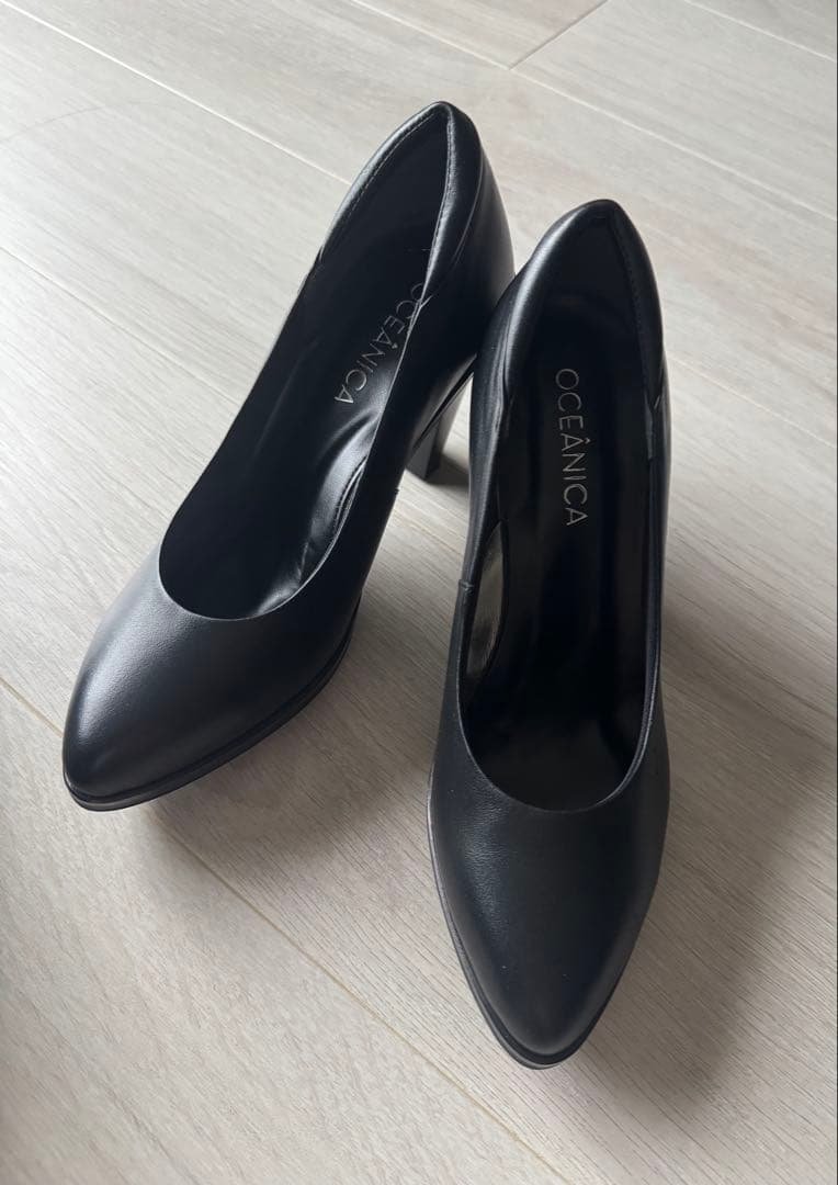 パルママ専用　ヒルズアヴェニュー OCEANICA ブラック ハイヒール