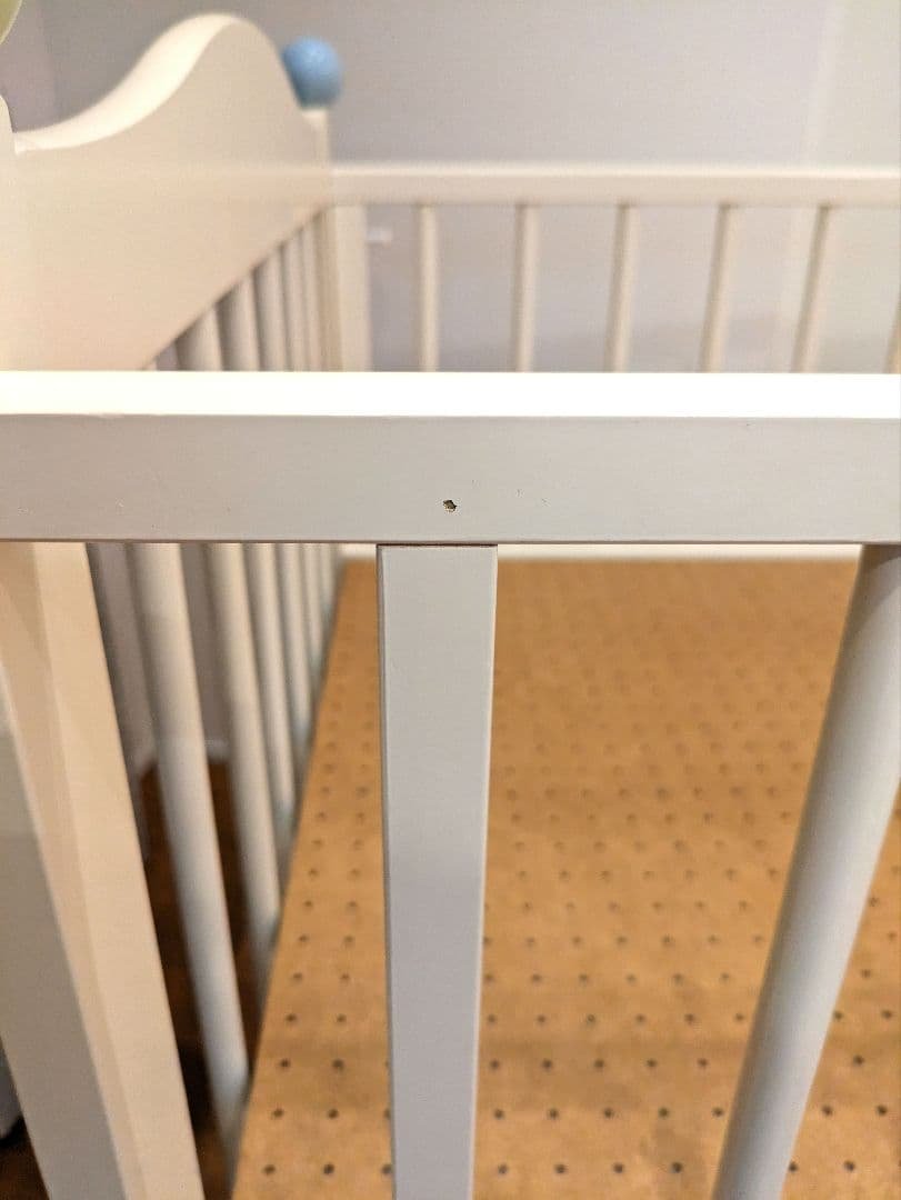 【直接引き渡し希望】ミキハウス　ベビーベッド