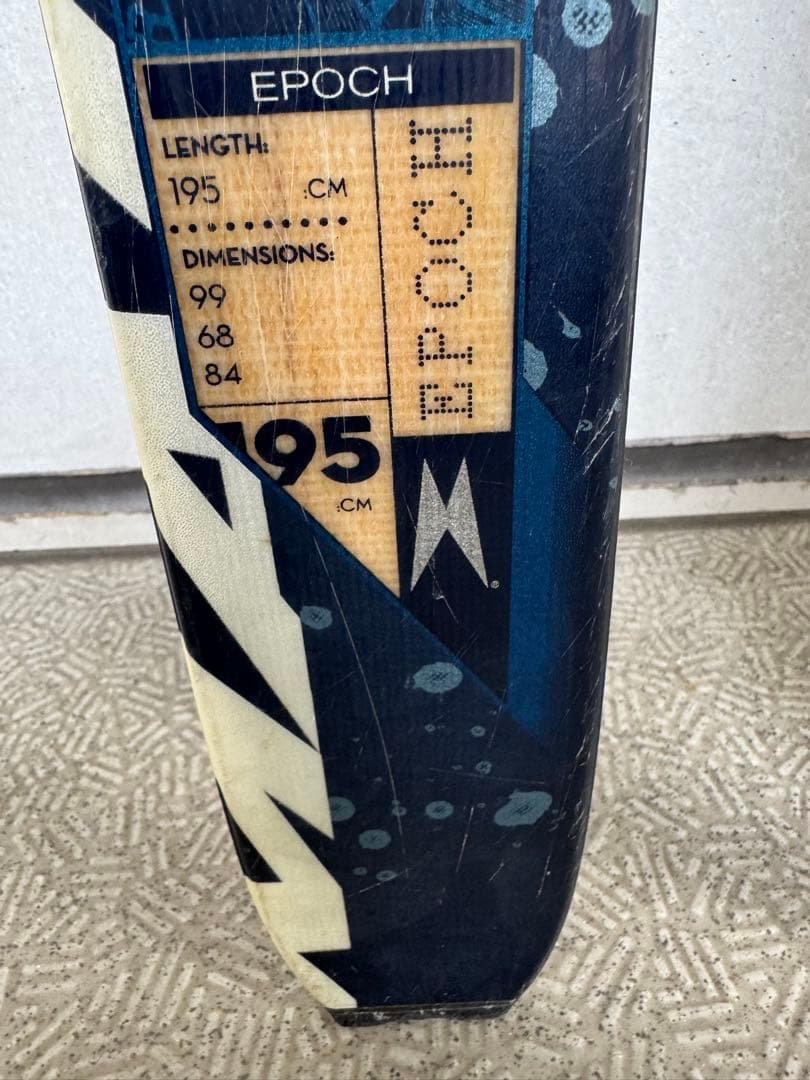 Madshus Epoch スキー 195cm ビンディング付き