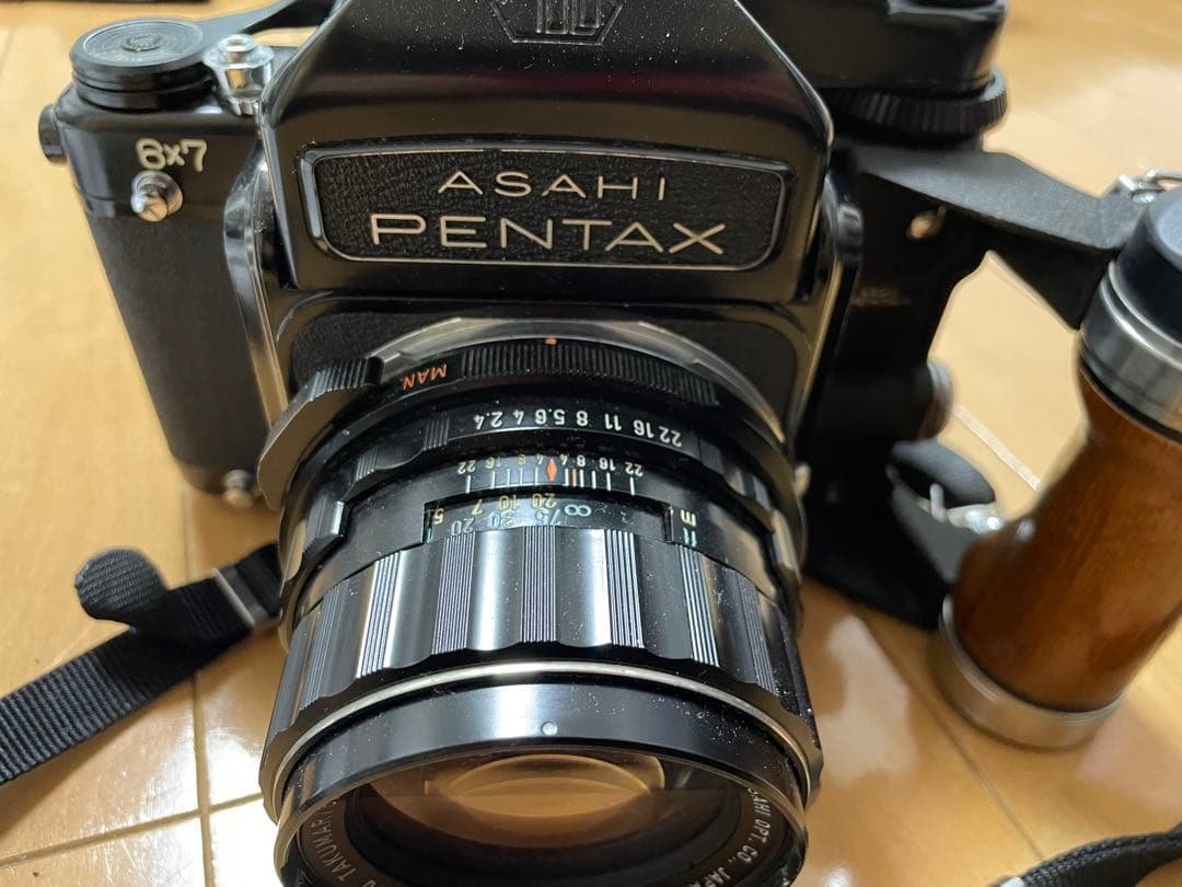 ジャンク　ASAHI PENTAX 6x7 中判フィルムカメラ