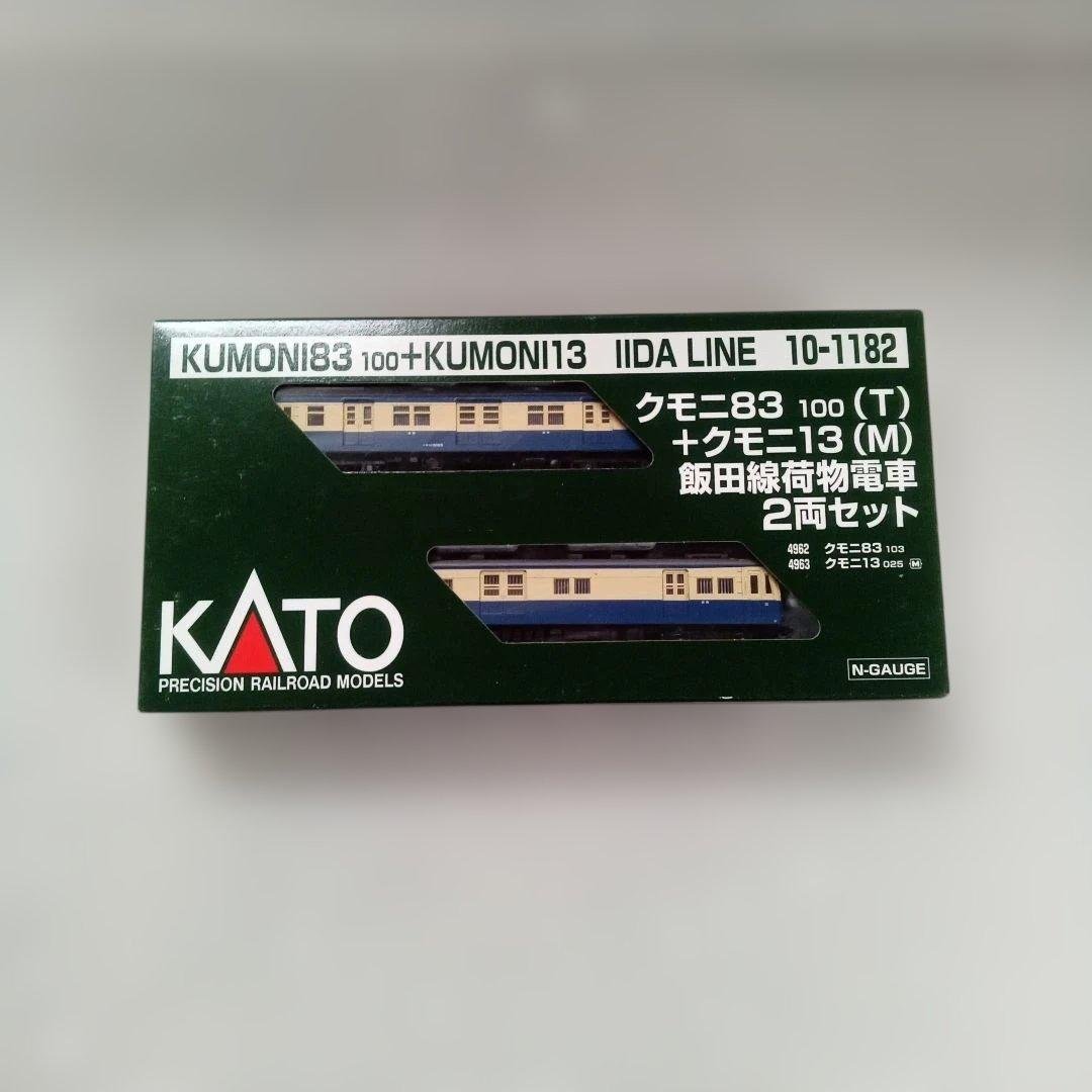 KATO 10-1182 クモニ83-100＋クモニ13飯田線荷物電車未使用