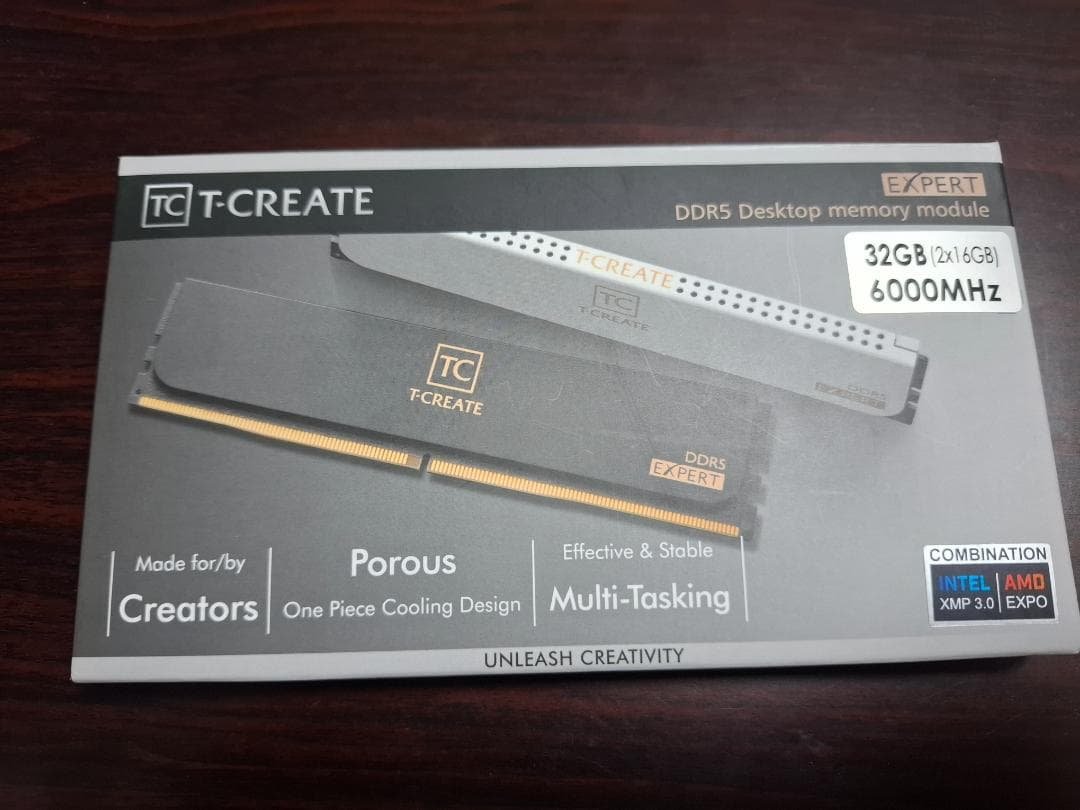 DDR5-6000 32GB(16GB×2) CL38