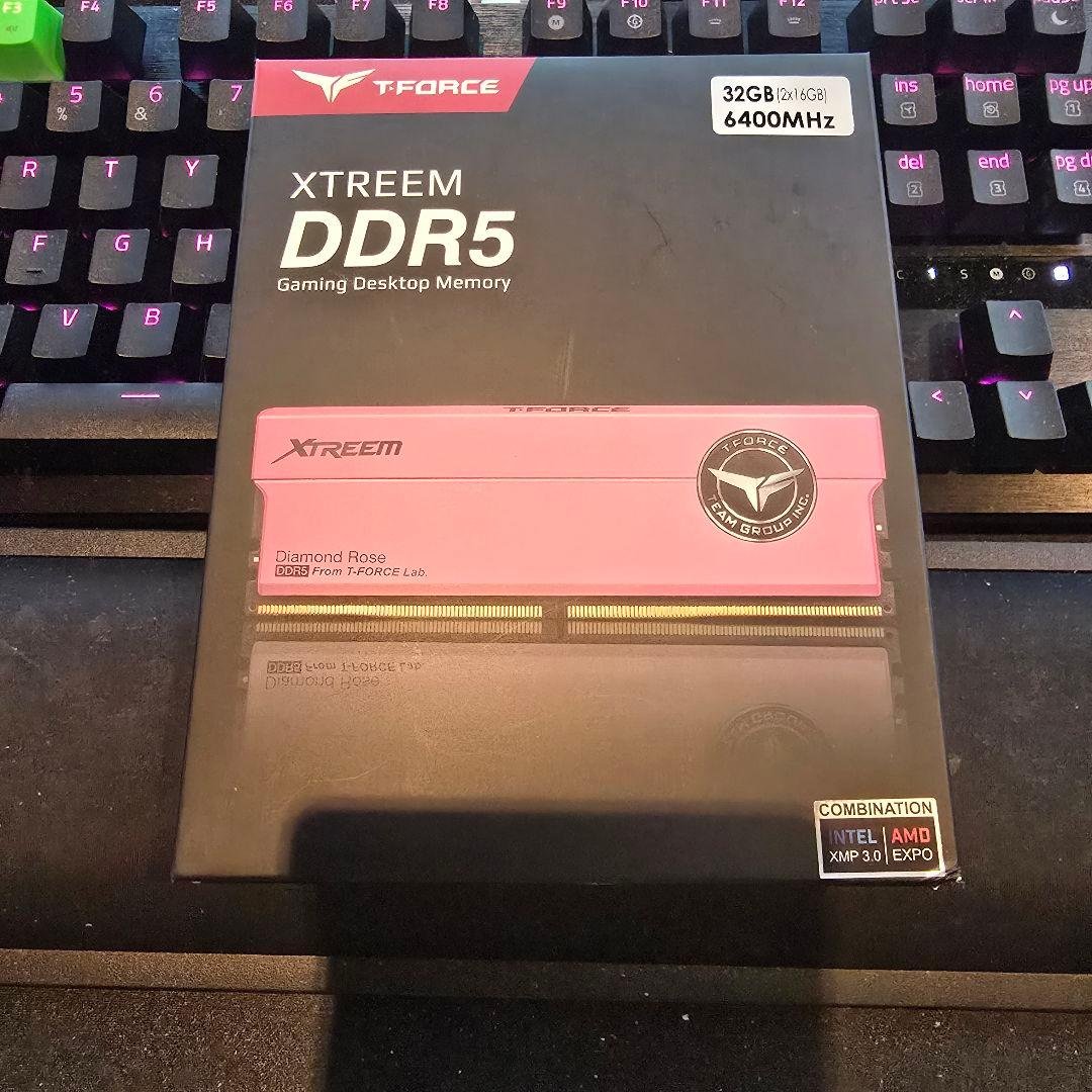 DDR5 32GB　6400MHz intel XMP AMD EXPO
