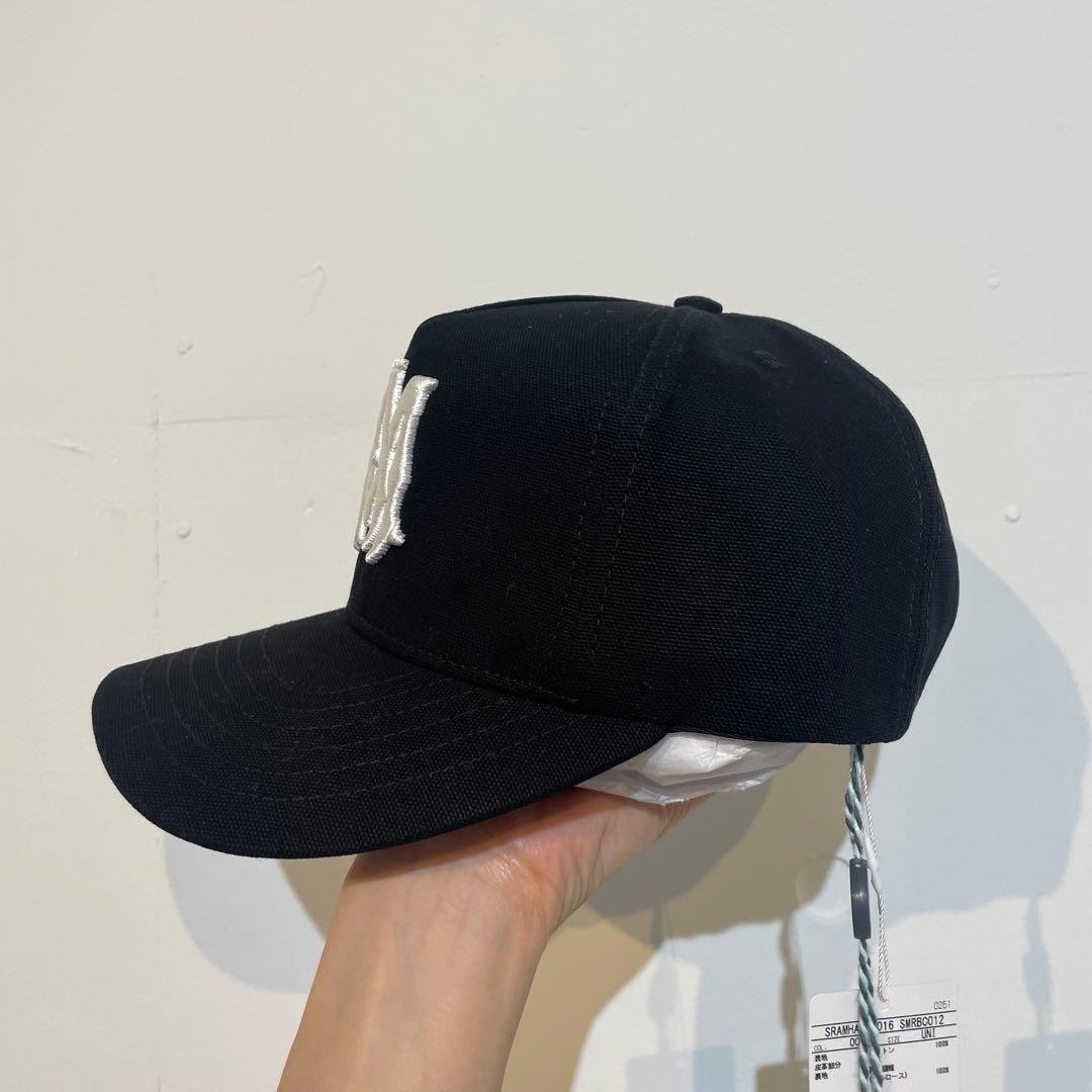 【新品・未使用】AMIRI MAロゴキャップ