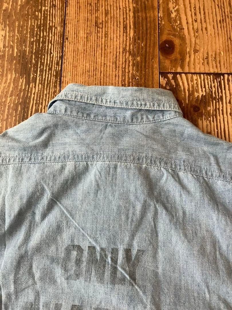 MountainResearch 長袖シャンブレーシャツ M マウンテンリサーチ