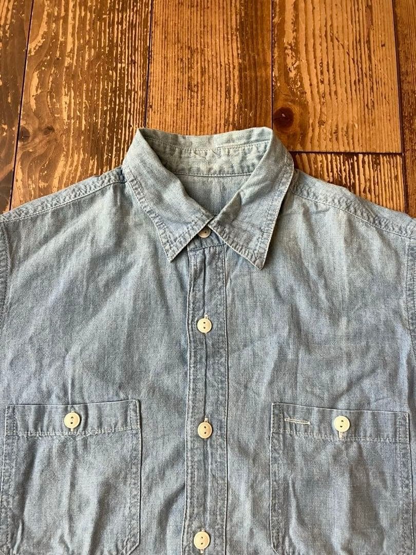 MountainResearch 長袖シャンブレーシャツ M マウンテンリサーチ