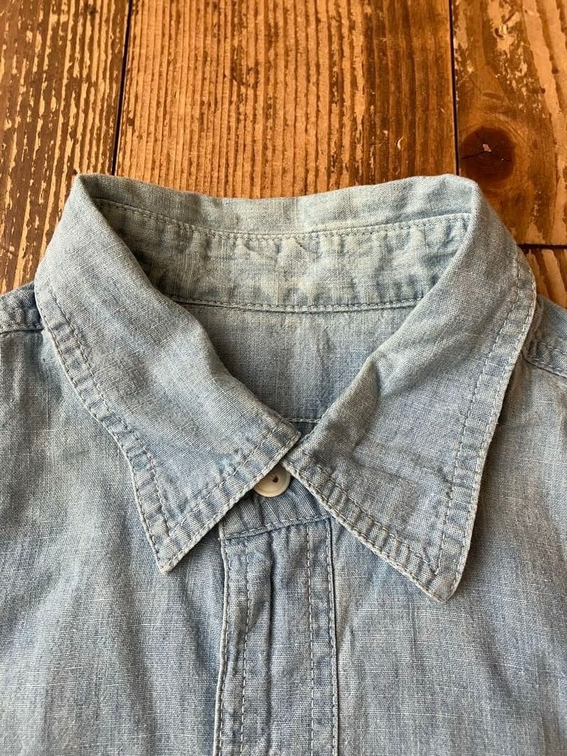 MountainResearch 長袖シャンブレーシャツ M マウンテンリサーチ