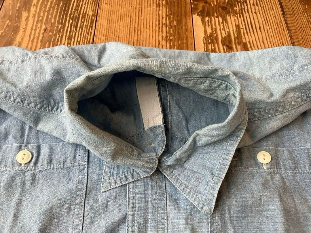 MountainResearch 長袖シャンブレーシャツ M マウンテンリサーチ