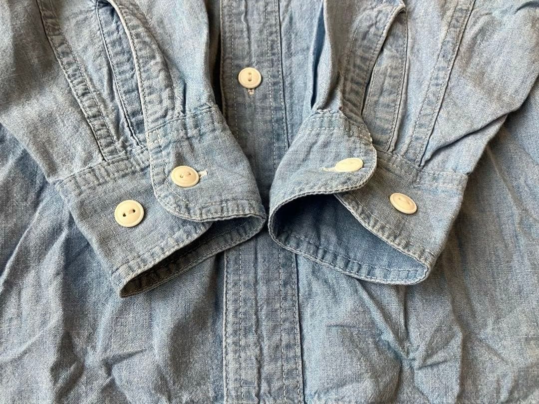 MountainResearch 長袖シャンブレーシャツ M マウンテンリサーチ