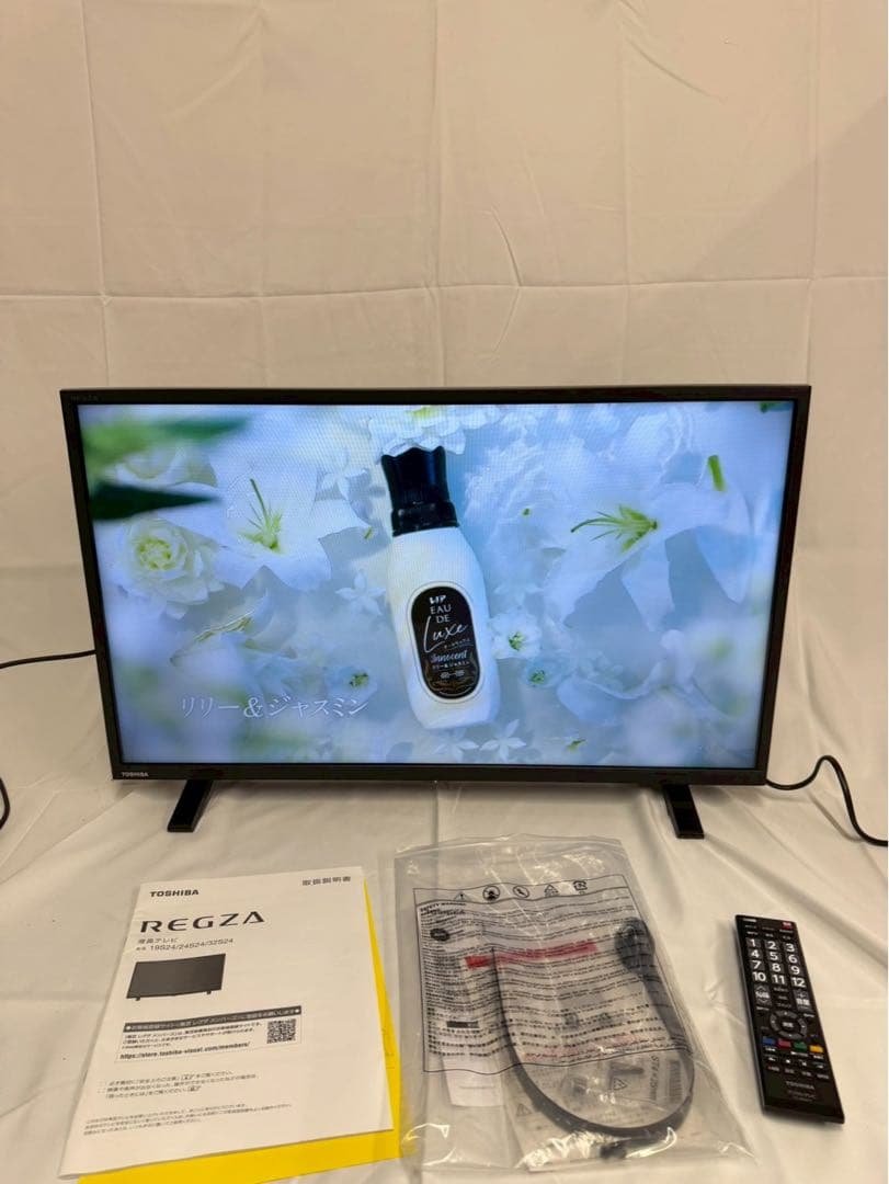 【美品】TOSHIBA REGZA 32S24 32V型 液晶テレビ 2023年