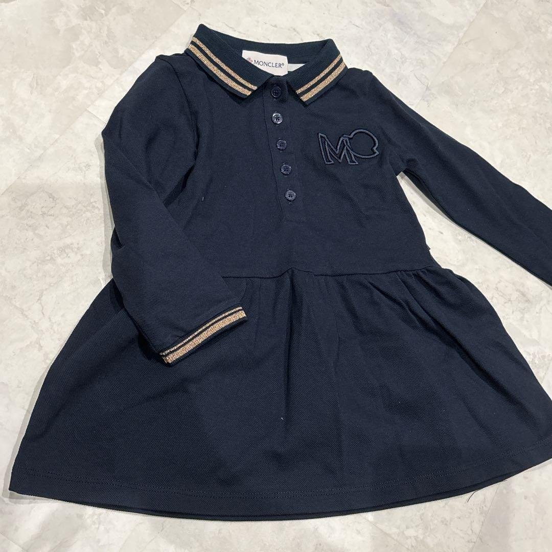 新品モンクレール　ベビーワンピース　長袖