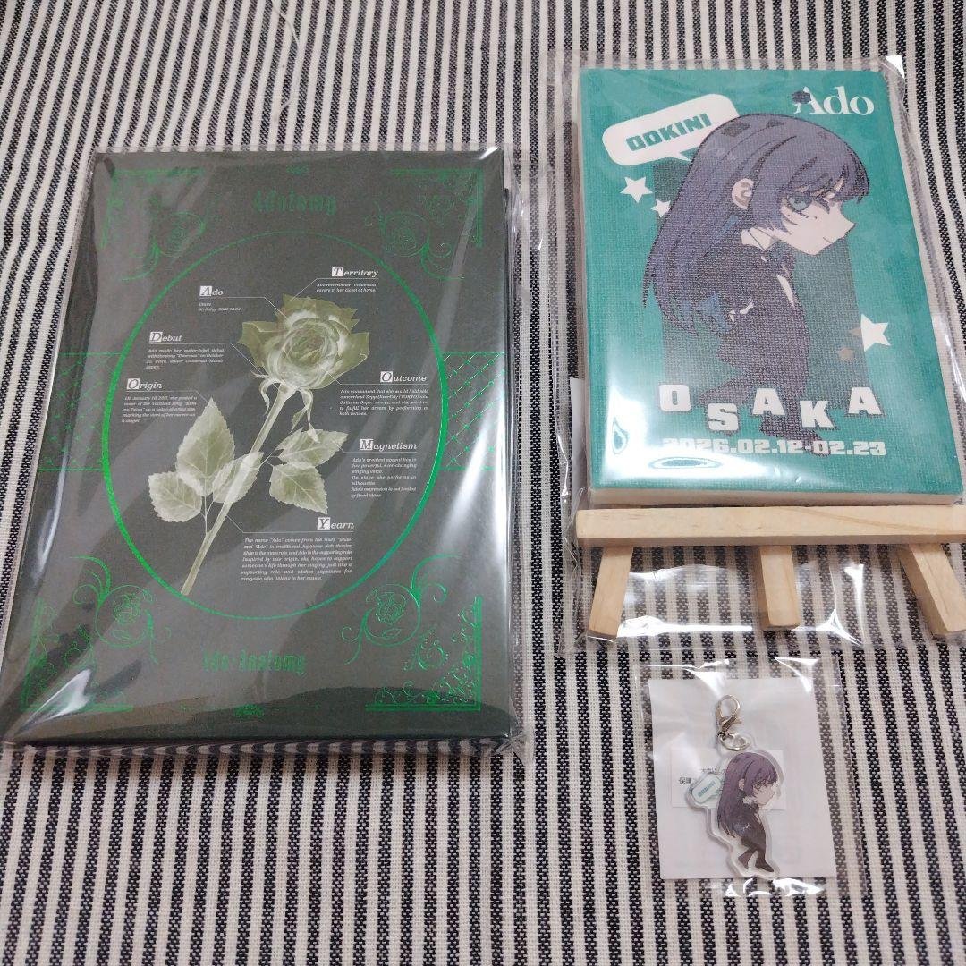 Adotomy 大阪限定 ピンバッジ キャンバス アクリルチャーム 特典