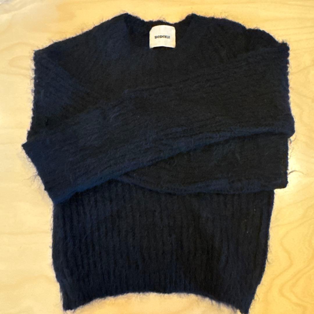 シシクイ モヘア ニット