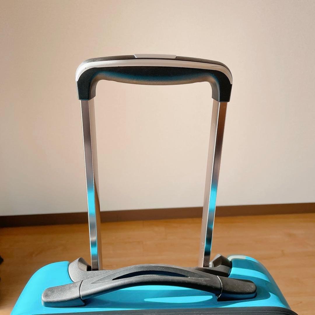 美品✨️ NORICCO 子どもが乗れるキャリーケース プレミアムシート 旅行 青