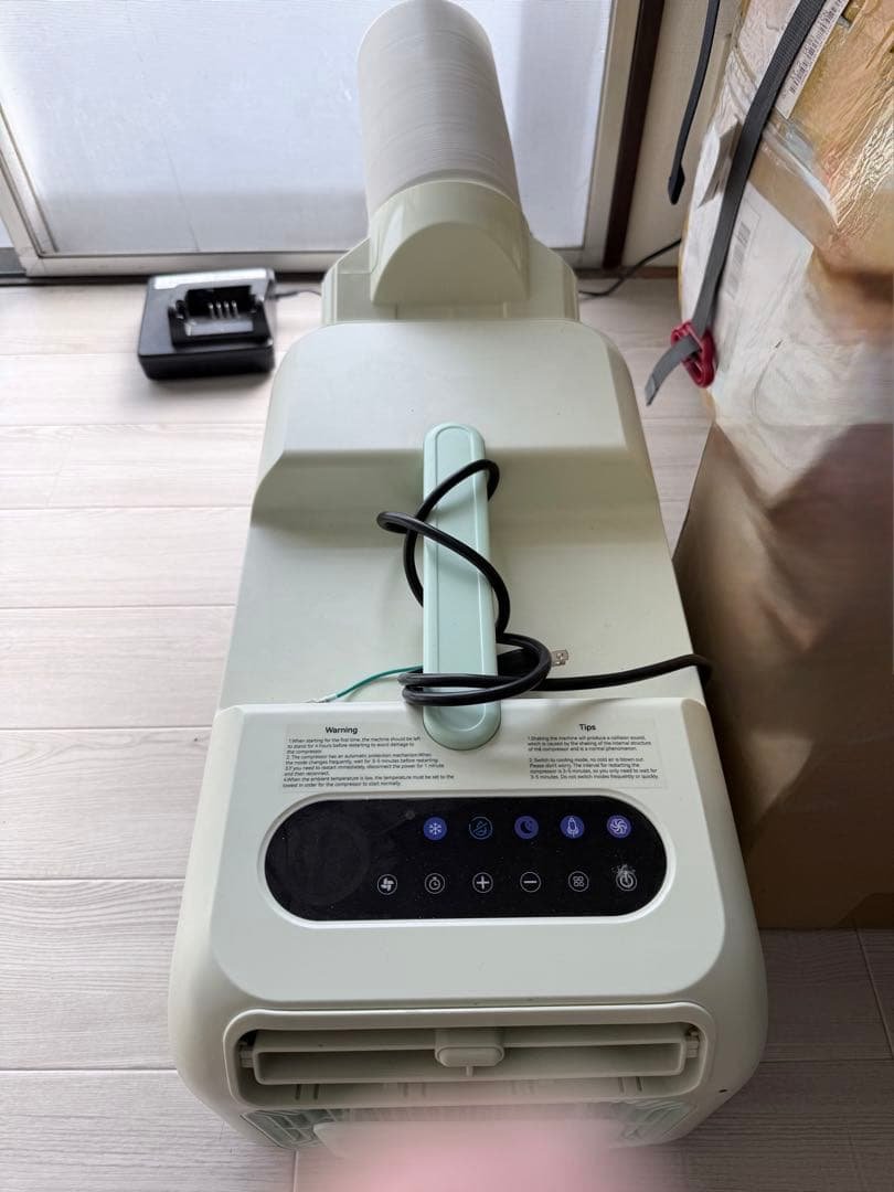 ポータブルエアコン 1000W 冷房能力