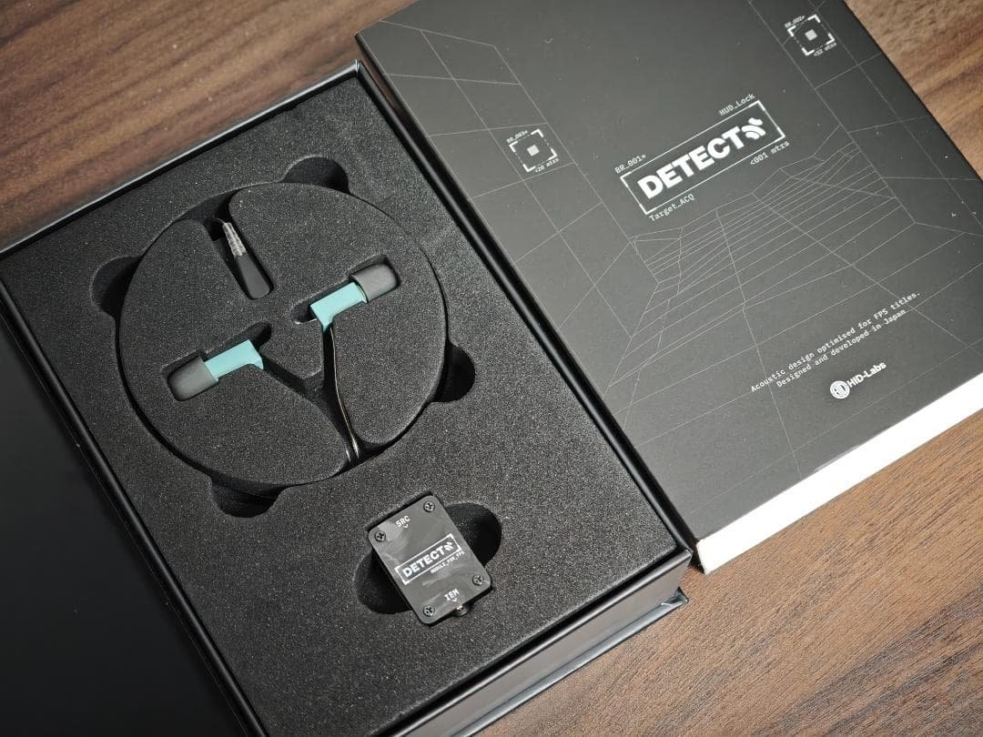 【ほぼ未使用】HID-Labs DETECT ゲーミングイヤホン