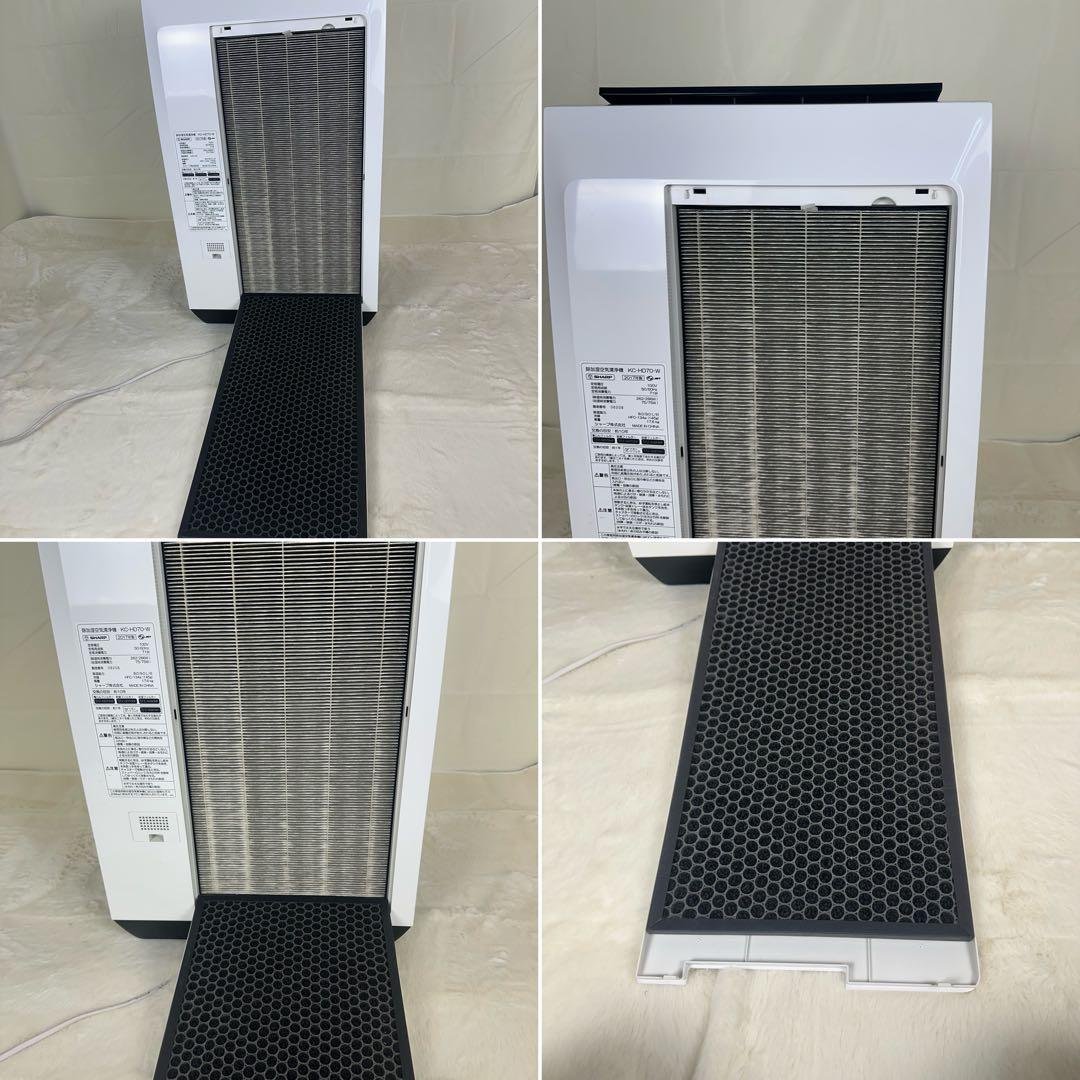 ✨ SHARP ✨ 除加湿空気清浄機 KC-HD70-W 〜32畳