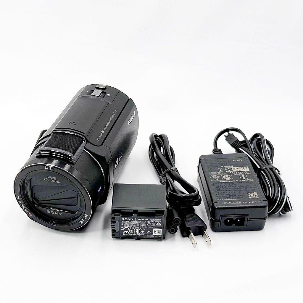 【美品】ソニー デジタル4Kビデオカメラレコーダー FDR-AX45 ブラック