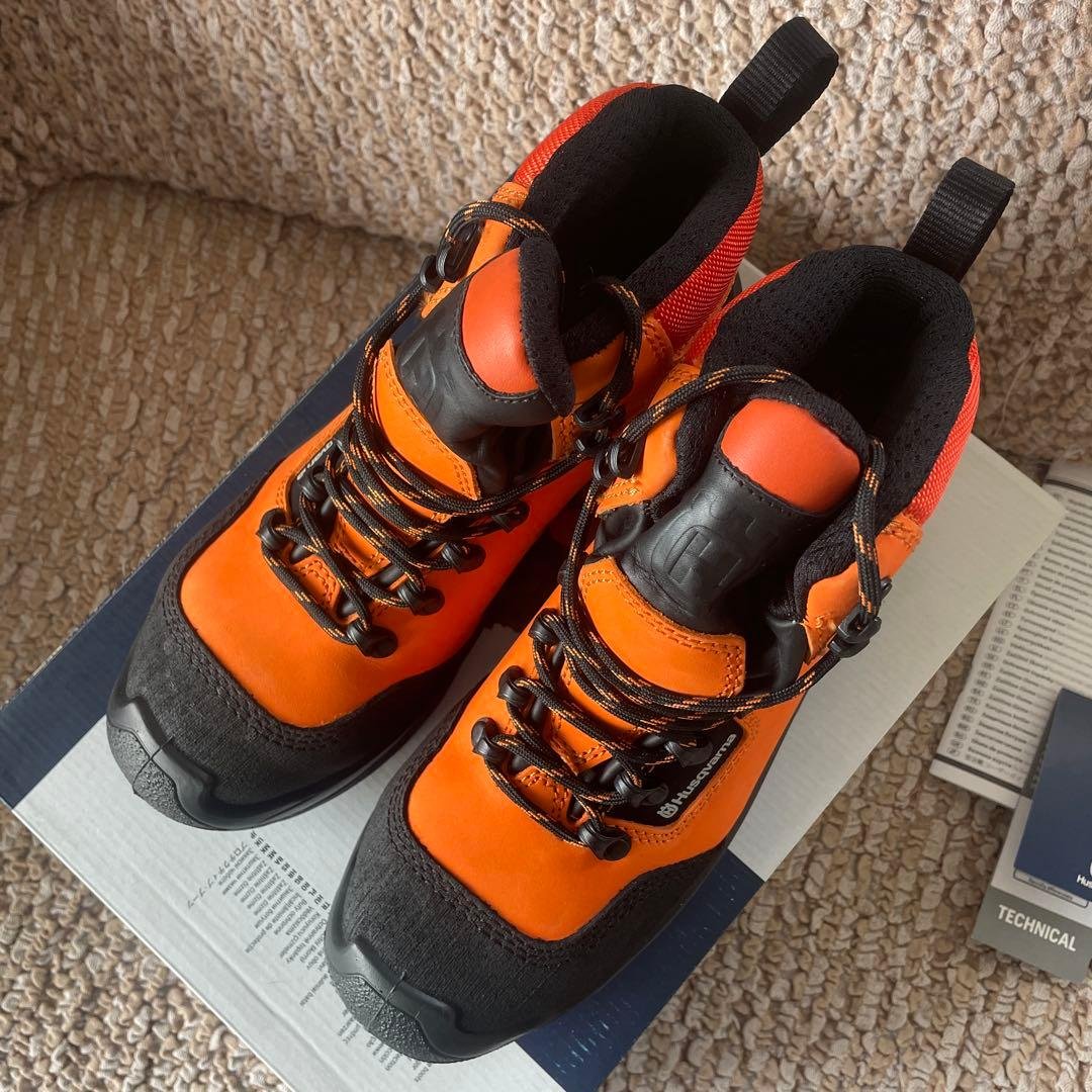 [未使用品] ハスクバーナ・ゼノア ガーデンブーツテクニカル サイズ38