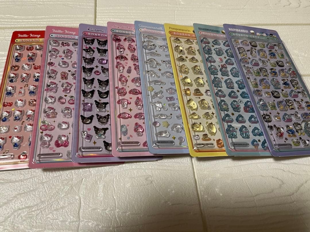 サンリオ　ボンボンドロップシール　正規品
