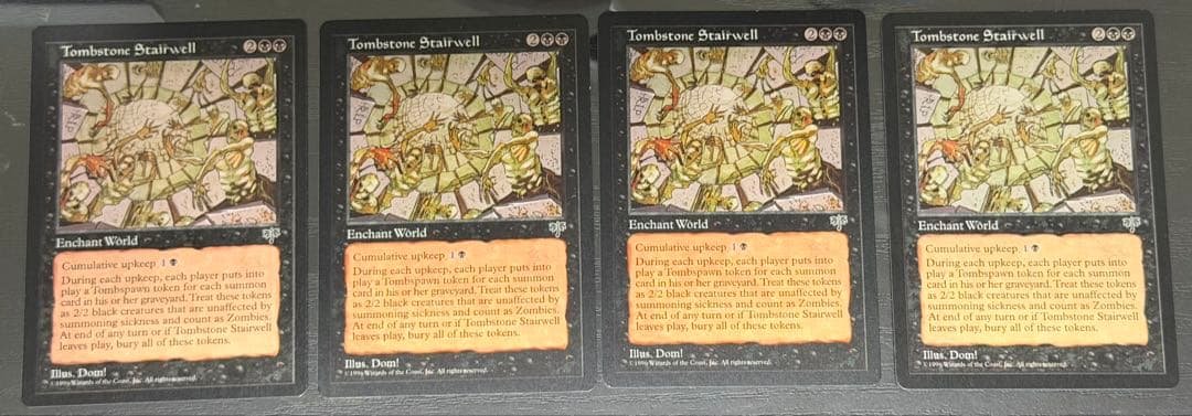 墓石の階段/ Tombstone Stairwell 英4枚