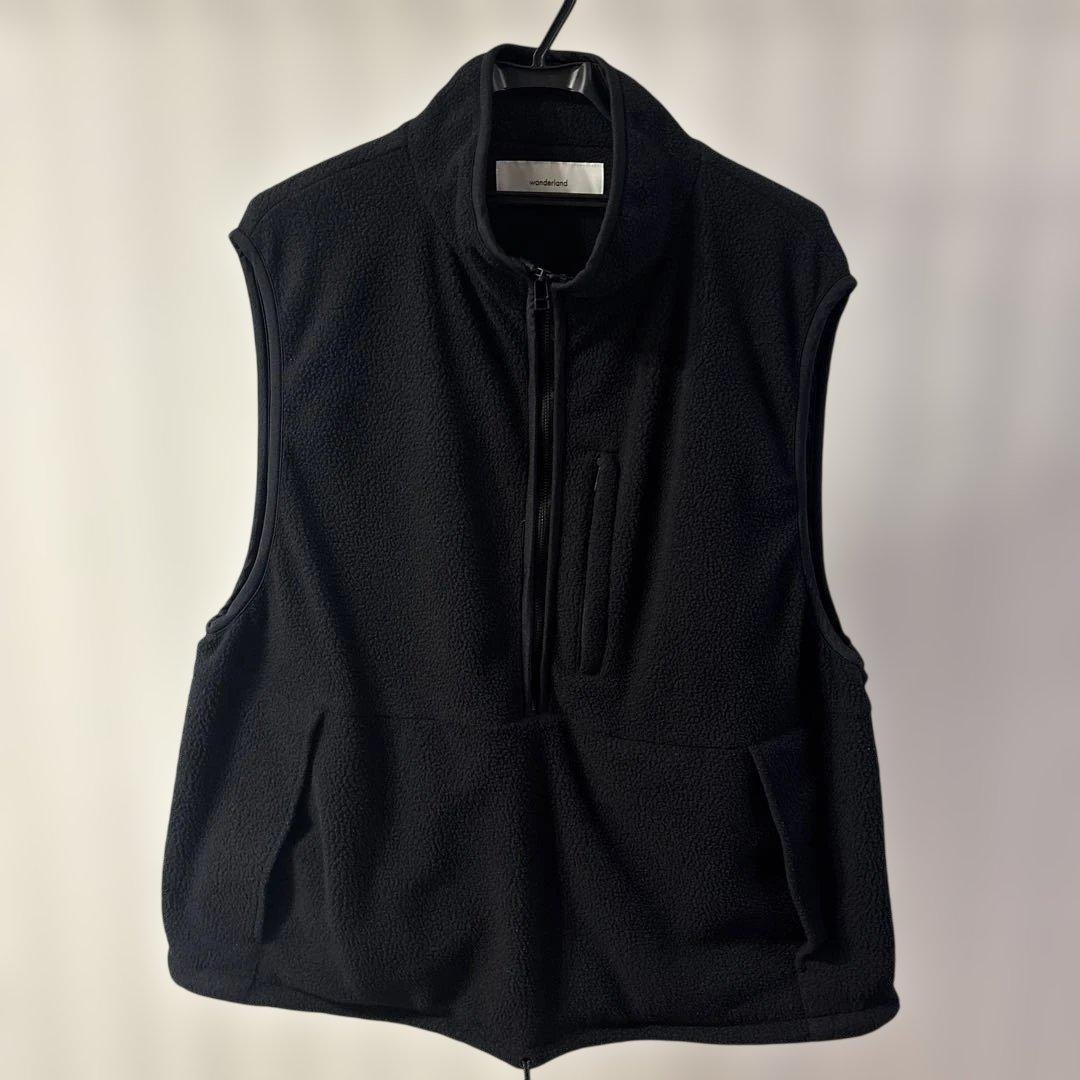 wonderland フリースベスト　POLARTEC