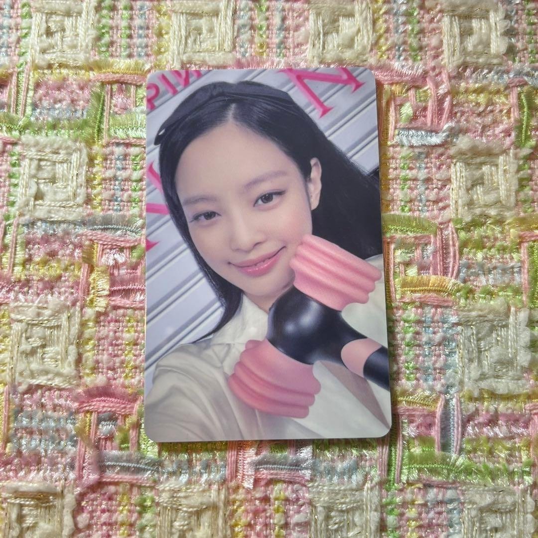 公式 blackpink jennie ジェニ トレカ ソウルコン ラキドロ