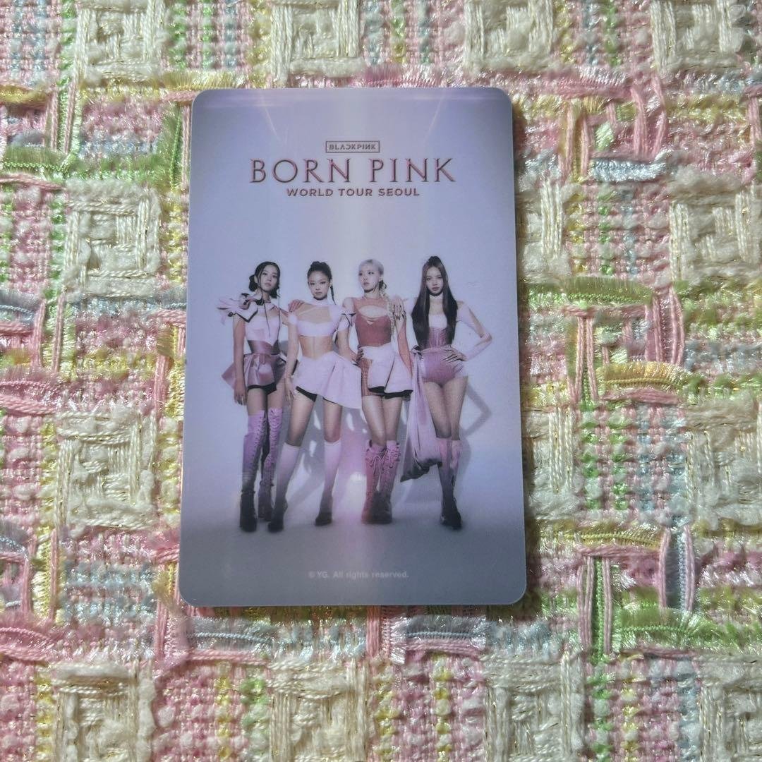 公式 blackpink jennie ジェニ トレカ ソウルコン ラキドロ