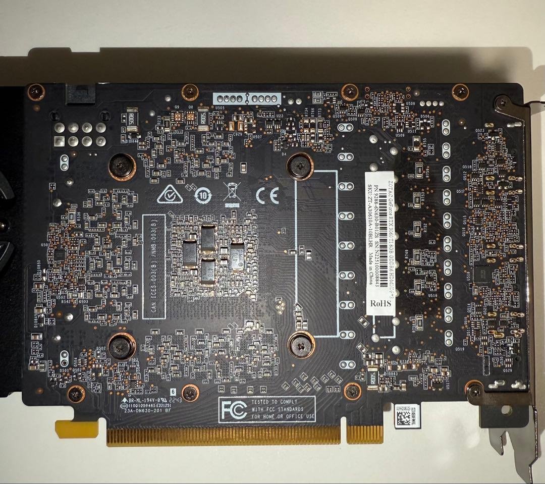 グラフィックボード・グラボ・ビデオカード ZOTAC GeForce RTX 3060ti 8GB