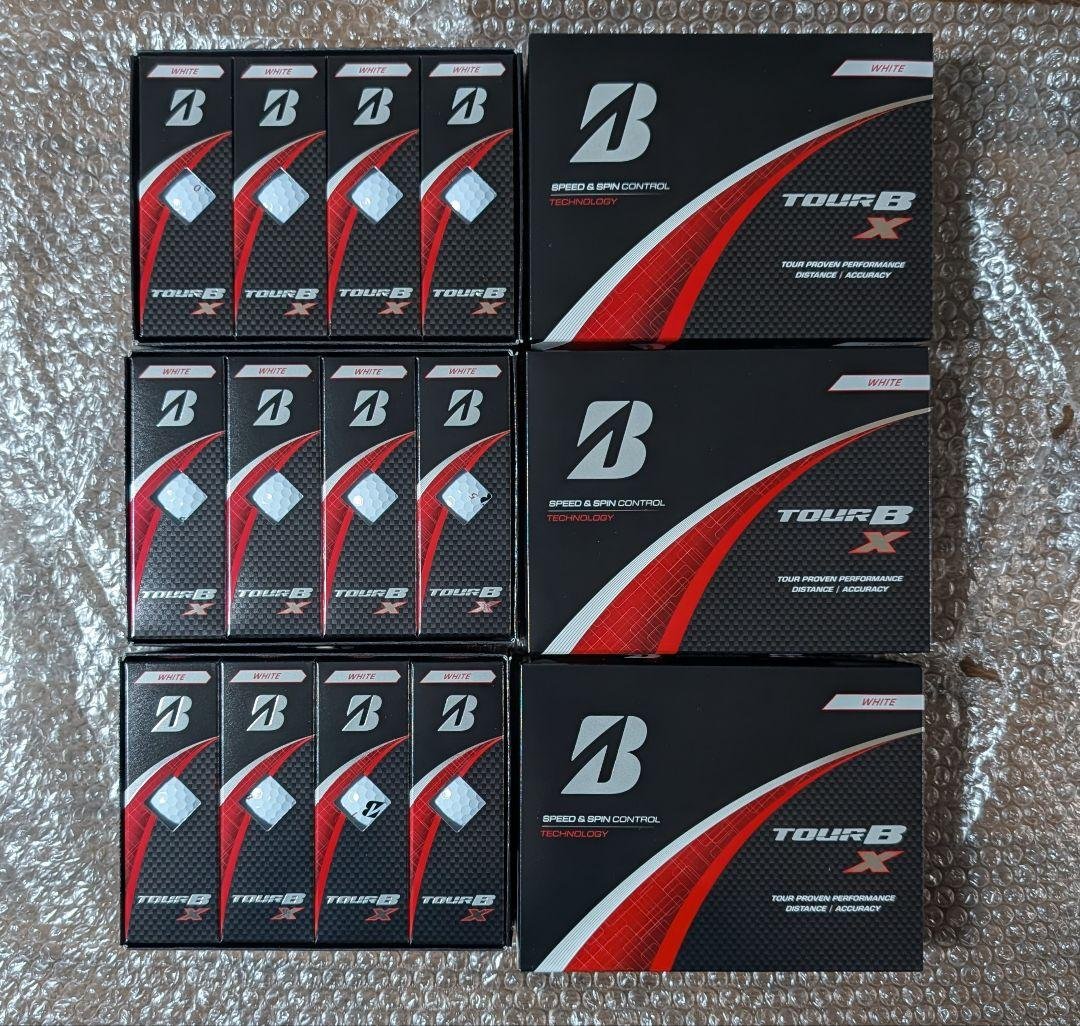 新品 ブリヂストン TOUR B X ホワイト　2024年モデル　3ダース