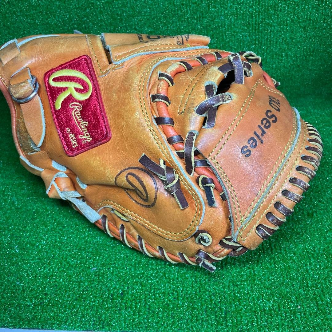 ローリングス 軟式　キャッチャーミット　大人用　ゴールドシリーズ