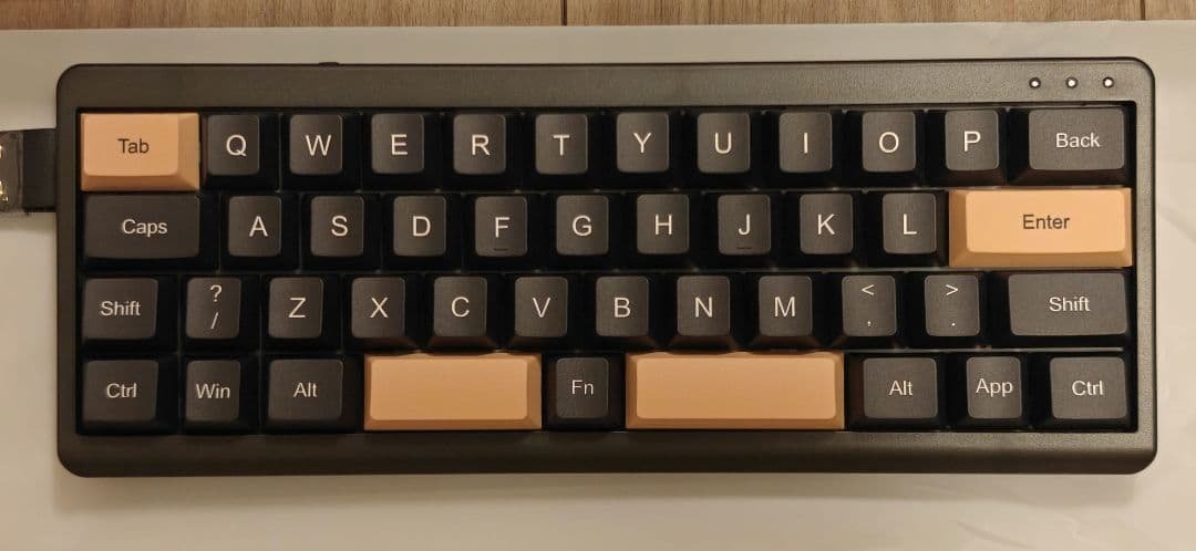 【未使用】EPOMAKER TH40 40％ キーボード